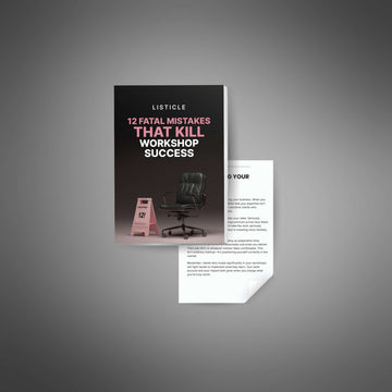 12 Fatal Mistakes That Kill Workshop Success image 2