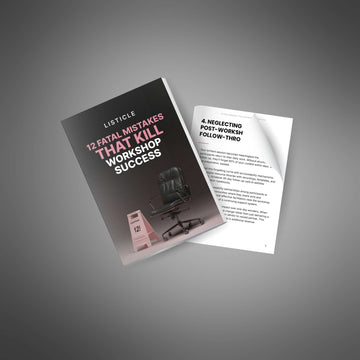 12 Fatal Mistakes That Kill Workshop Success image 4