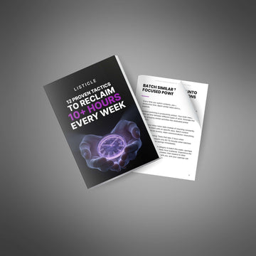 12 Proven Tactics to Reclaim 10+ Hours Every Week image 4