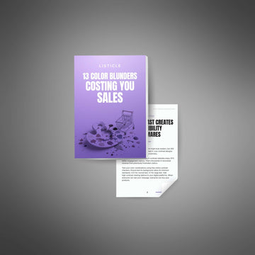 13 Color Blunders Costing You Sales image 2