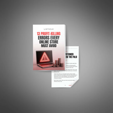 13 Profit-Killing Errors Every Online Store Must Avoid image 2