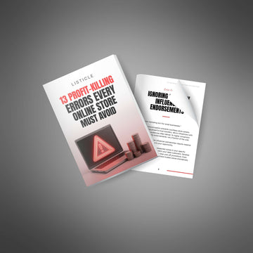 13 Profit-Killing Errors Every Online Store Must Avoid image 4