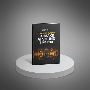 13 Prompt Tweaks to Make AI Sound Like You image 1