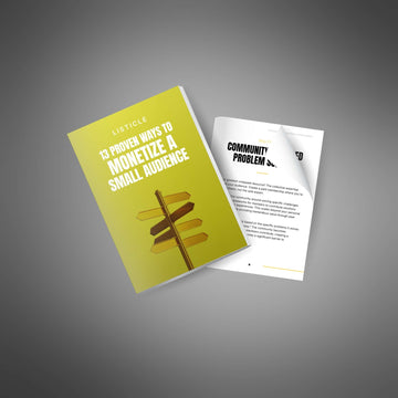 13 Proven Ways to Monetize a Small Audience image 4