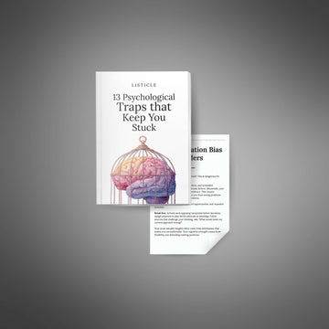 13 Psychological Traps that Keep You Stuck image 2