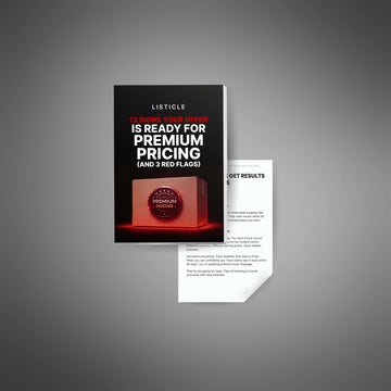 13 Signs Your Offer Is Ready for Premium Pricing image 2