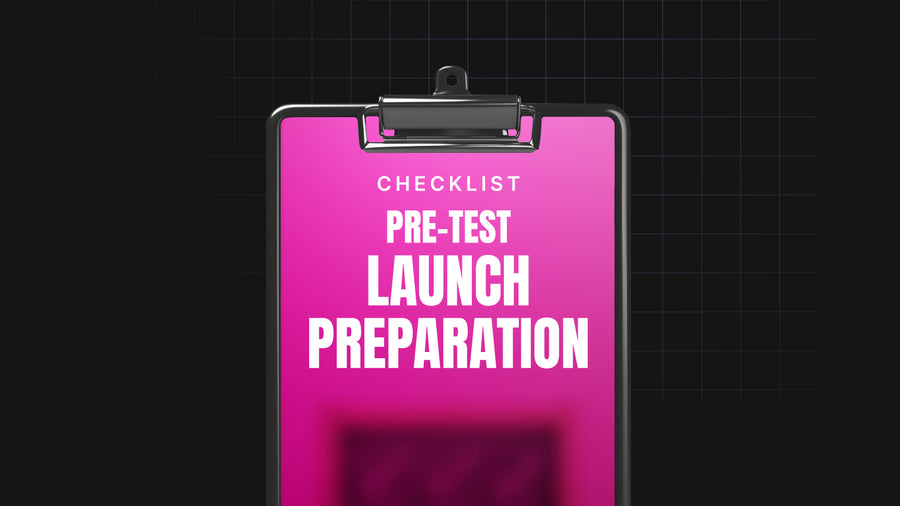 Pre-Test Launch Preparation preview