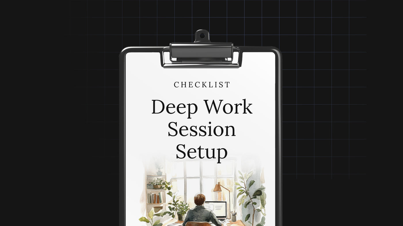 Deep Work Session Setup preview