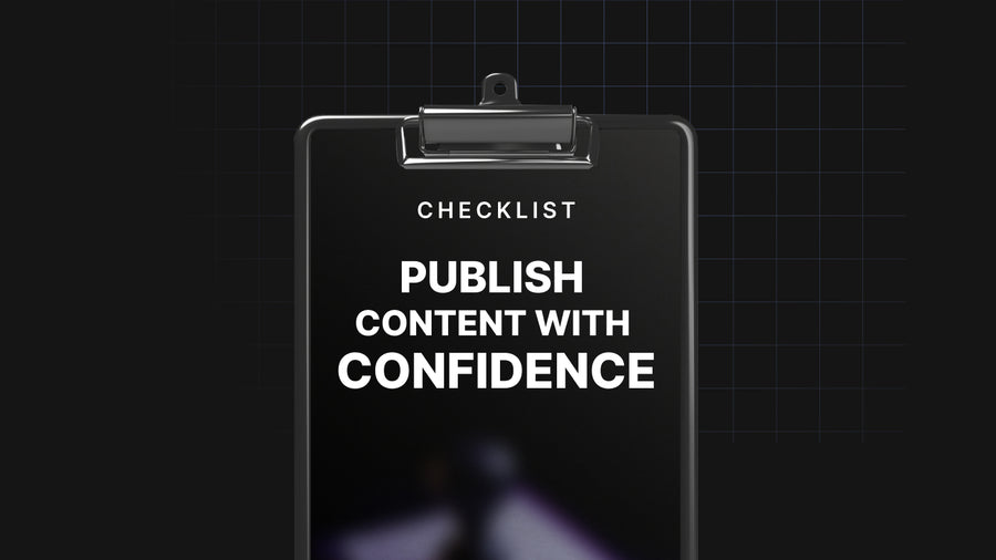 Publish Your Content with Confidence preview