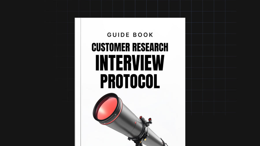 Customer Research Interview Protocol preview