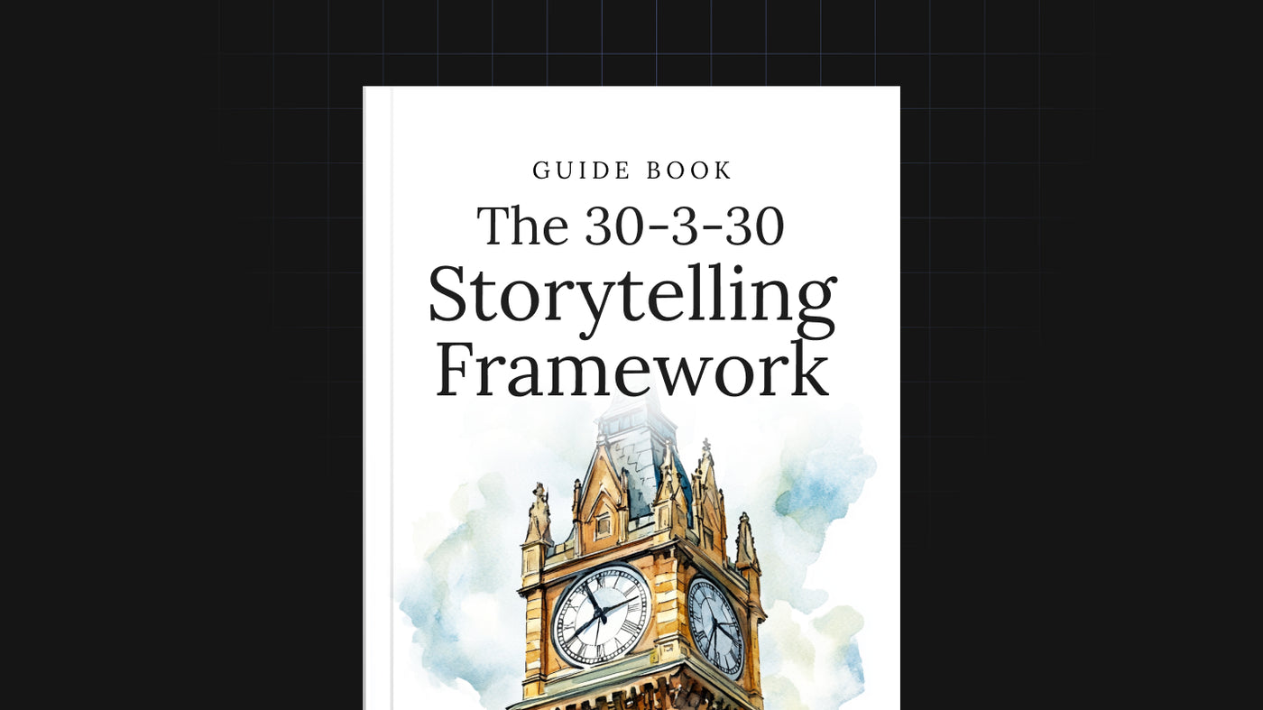 The 30-3-30 Storytelling Framework preview