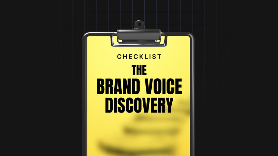 The Brand Voice Discovery preview
