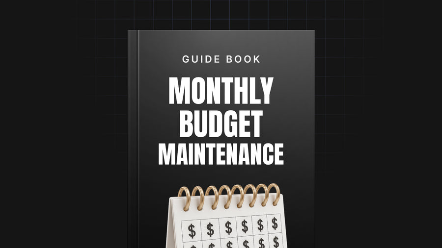 Monthly Budget Maintenance preview