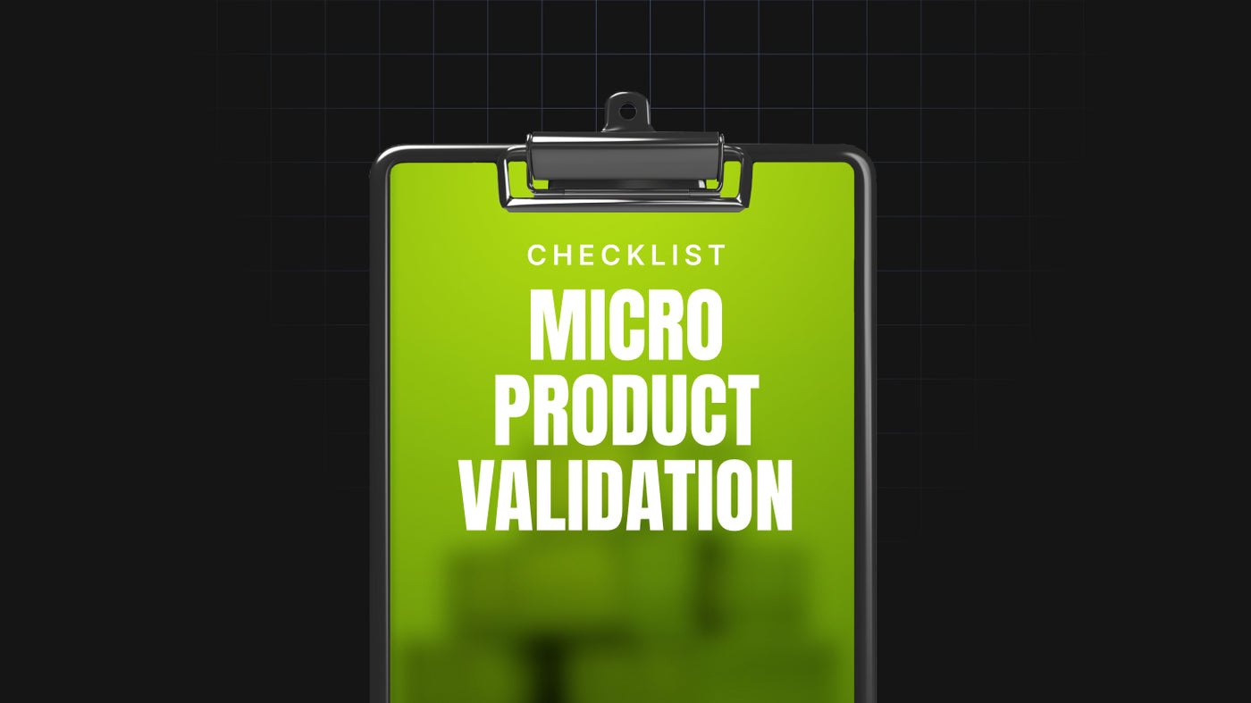 Micro Product Validation preview
