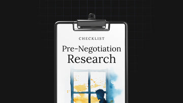 Pre-Negotiation Research preview
