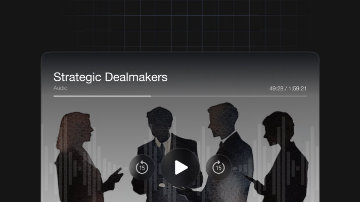 Strategic Dealmakers preview