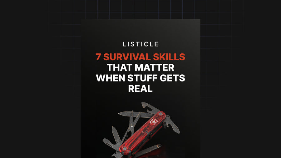 7 Survival Skills that Matter when Stuff Gets Real preview