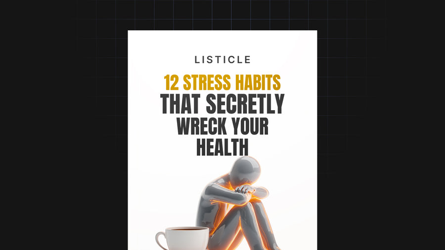 12 Stress Habits That Secretly Wreck Your Health preview