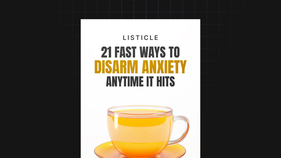 21 Fast Ways to Disarm Anxiety Anytime It Hits preview