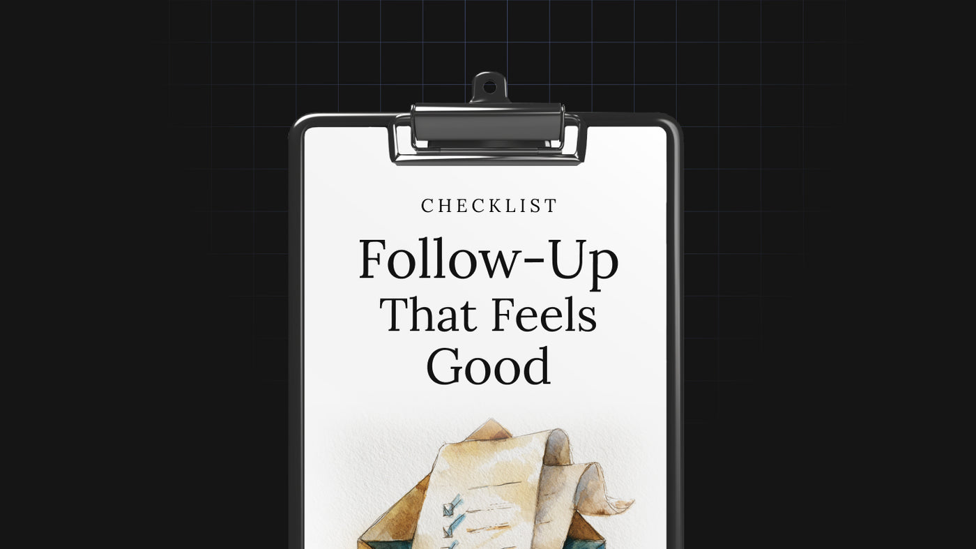 Follow-Up That Feels Good preview