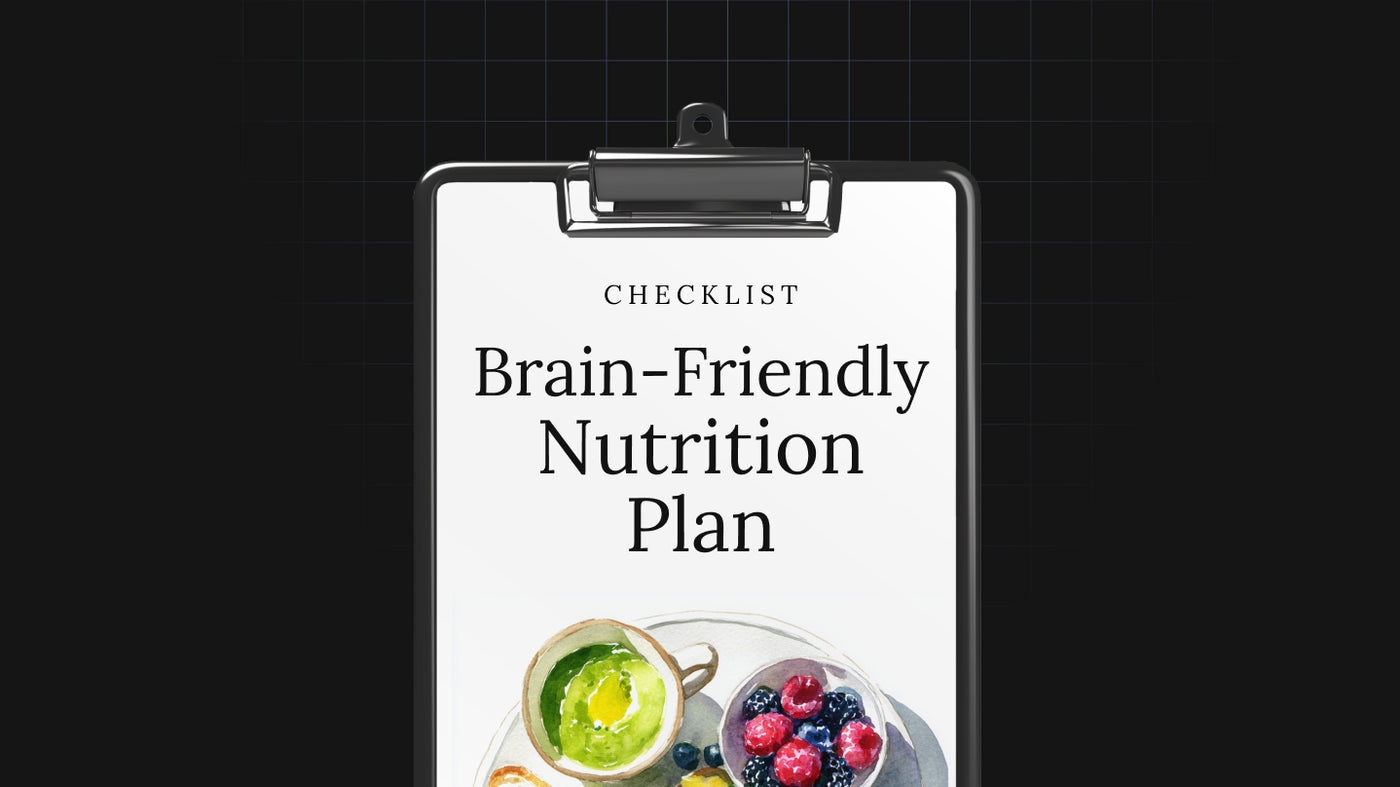 Brain-Friendly Nutrition Plan preview