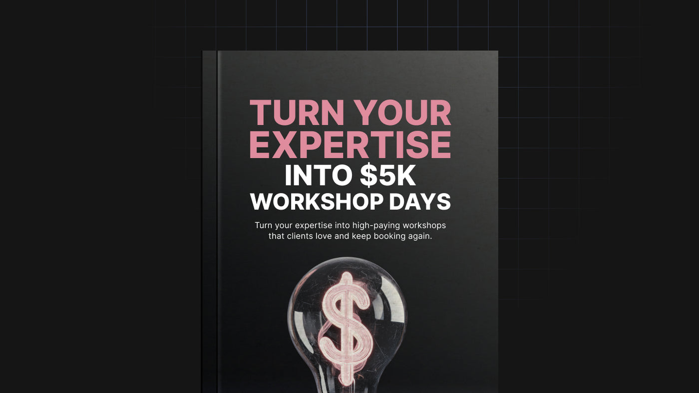 Turn Your Expertise Into $5K Workshop Days preview