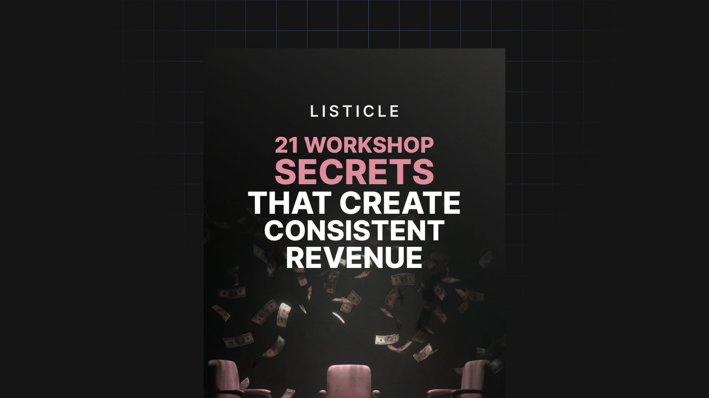 21 Workshop Secrets That Create Consistent Revenue preview
