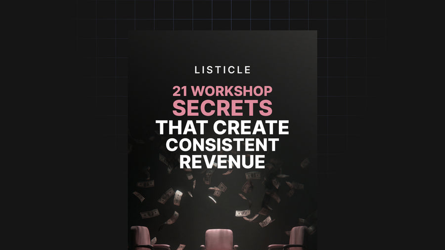 21 Workshop Secrets That Create Consistent Revenue preview