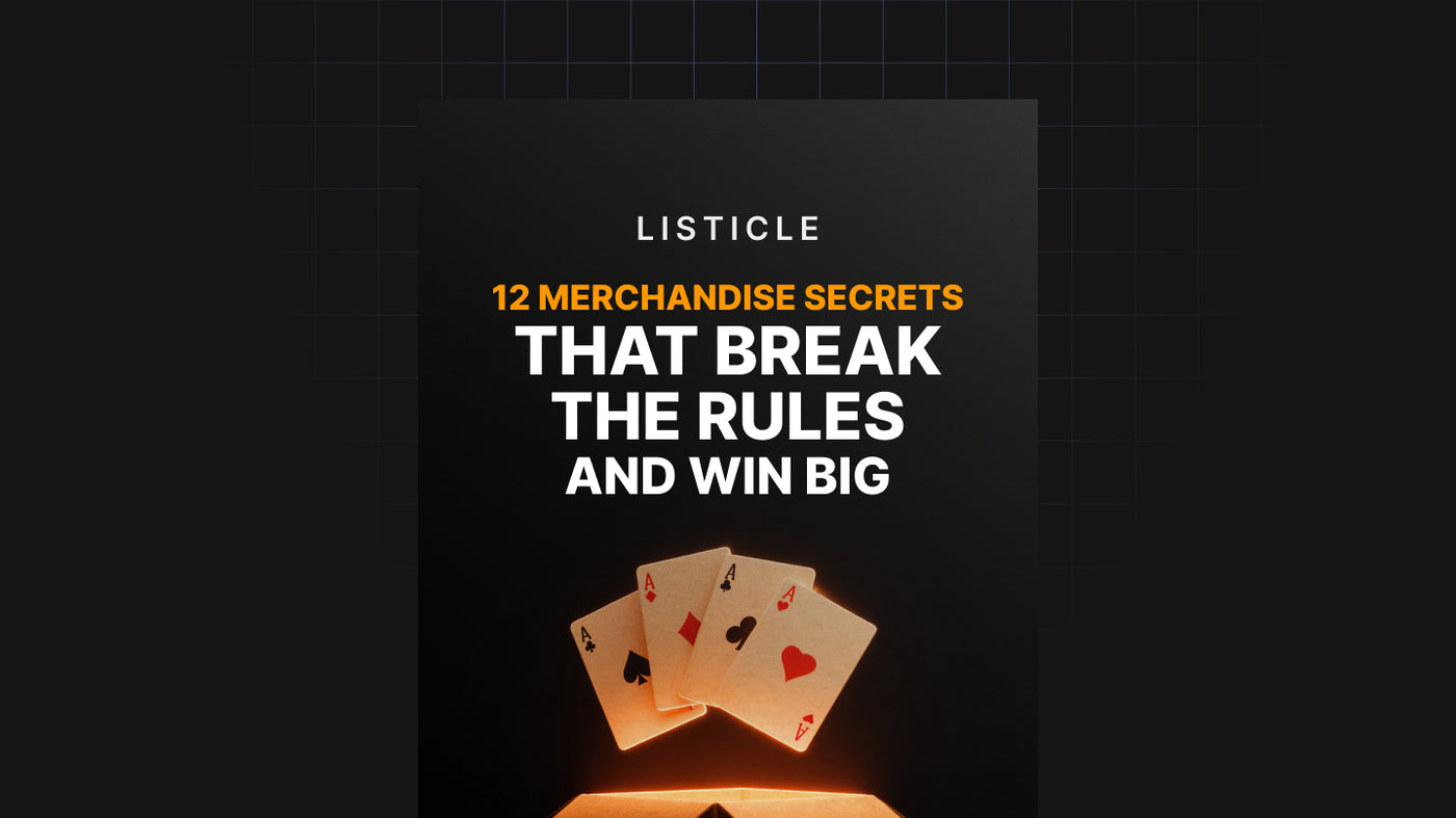 12 Merchandise Secrets That Break the Rules and Win Big preview