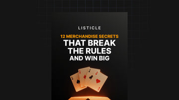 12 Merchandise Secrets That Break the Rules and Win Big preview