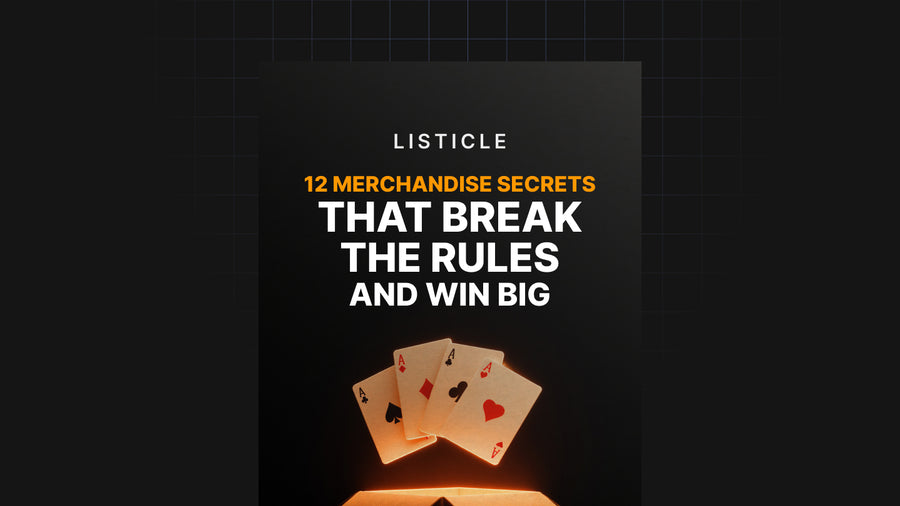 12 Merchandise Secrets That Break the Rules and Win Big preview
