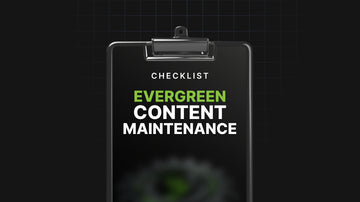 Evergreen Content Maintenance preview
