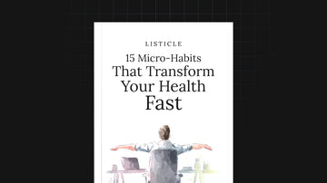 15 Micro-Habits That Transform Your Health Fast preview