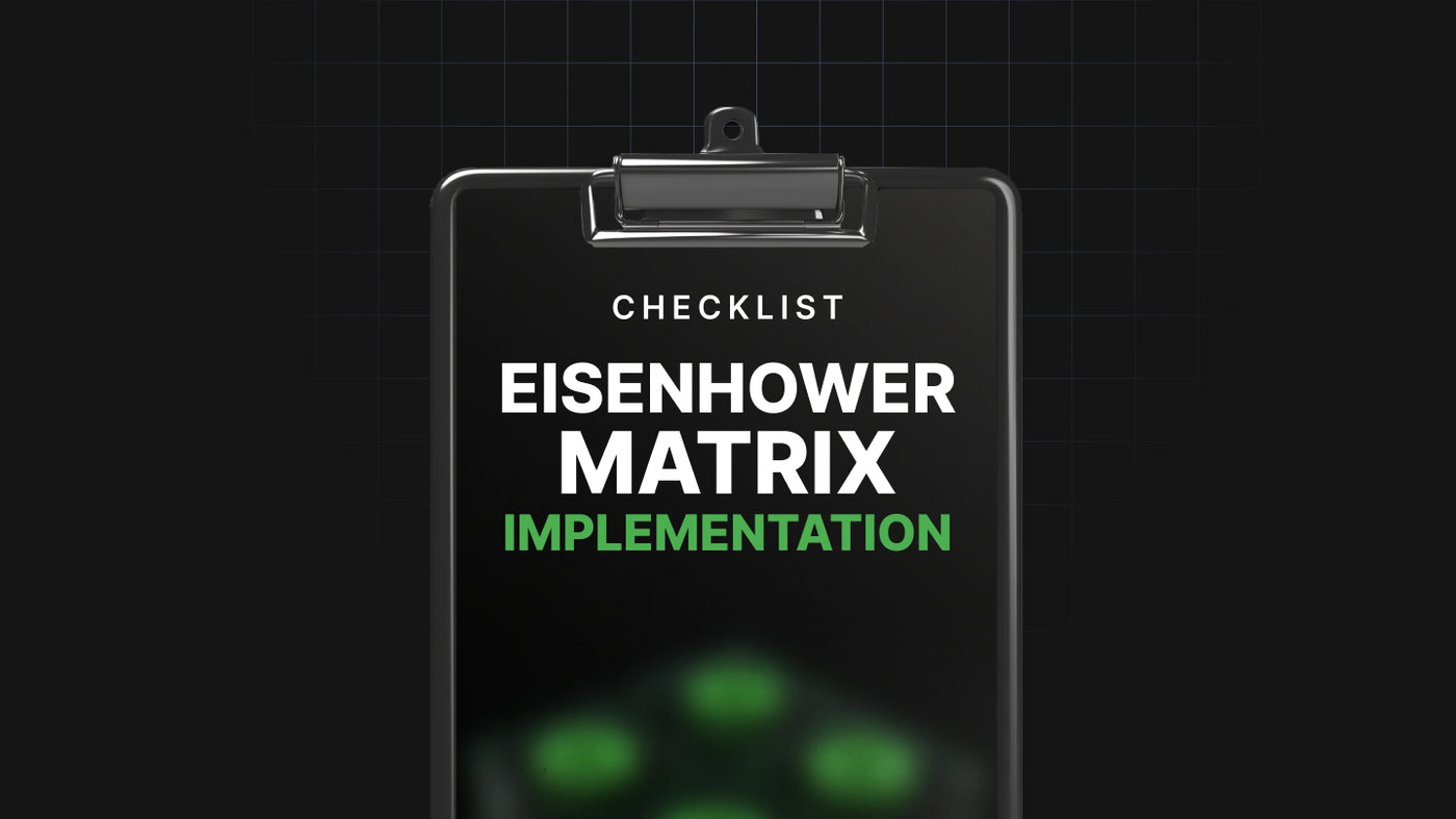 The Eisenhower Matrix Implementation preview