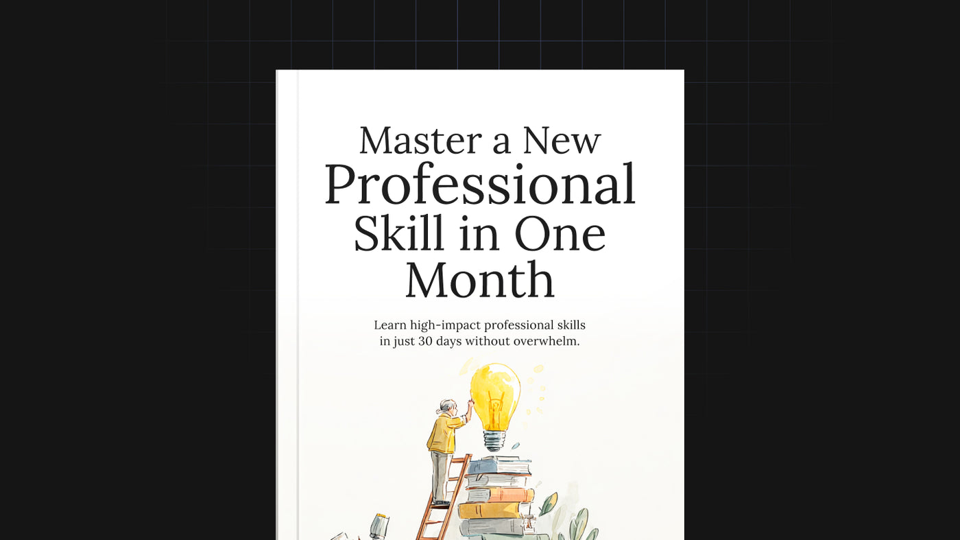 Master a New Professional Skill in One Month preview
