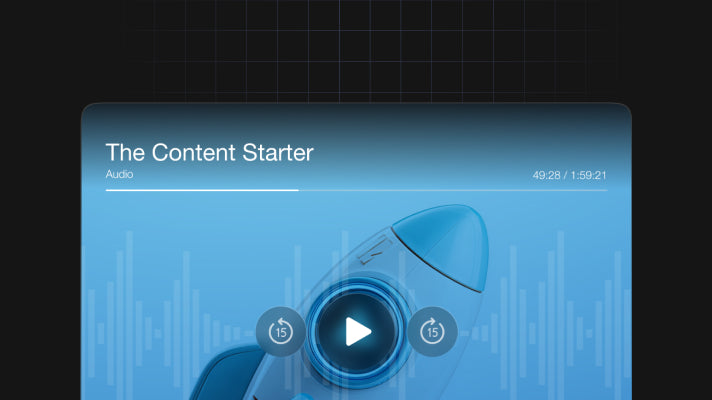 The Content Starter preview