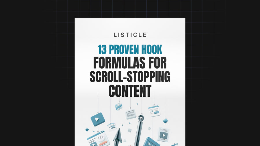 13 Proven Hook Formulas for Scroll-Stopping Content preview