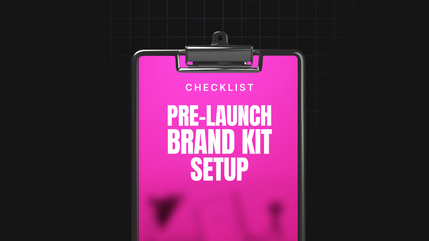 Pre-Launch Brand Kit Setup preview