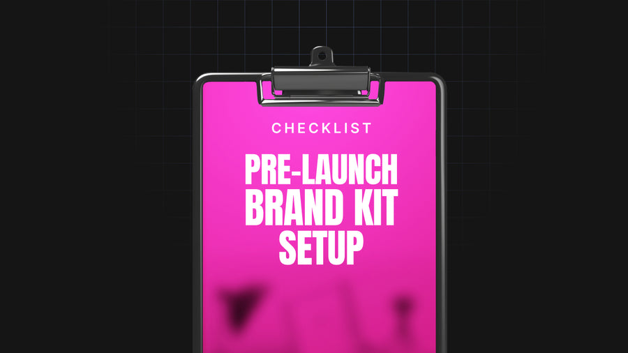Pre-Launch Brand Kit Setup preview