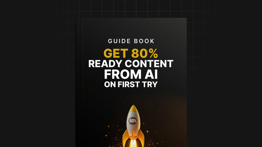 Get 80% Ready Content from AI on First Try preview