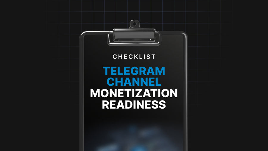 Telegram Channel Monetization Readiness Audit preview