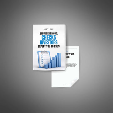 21 Business Model Checks Investors Expect You to Pass image 2