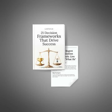 21 Decision Frameworks That Drive Success image 2