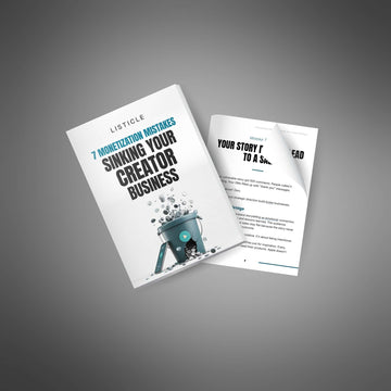 7 Monetization Mistakes Sinking Your Creator Business image 4