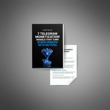 7 Telegram Monetization Models That Turn Subscribers Into Buyers image 2
