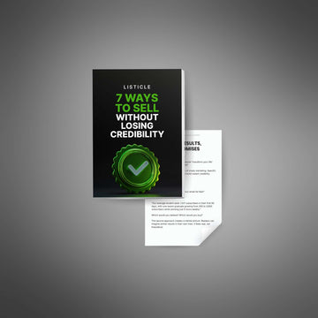 7 Ways to Sell Without Losing Credibility image 2