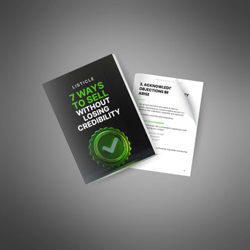 7 Ways to Sell Without Losing Credibility image 4