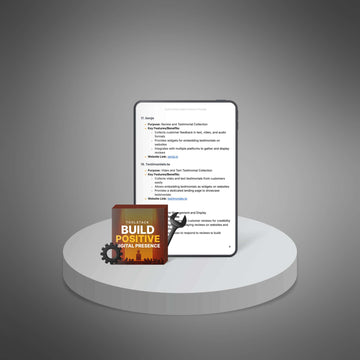 Build Positive Digital Presence - Toolstack image 4