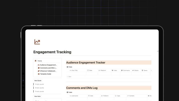 Engagement Tracking preview