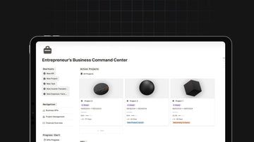 Entrepreneur’s Business Command Center preview